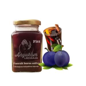 Anyukám kedvence Fitt forralt boros szilva lekvár 240g