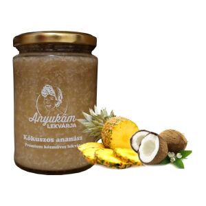 Anyukám kedvence Prémium kókuszos ananászlekvár 370g