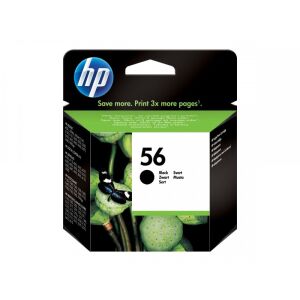 HP C6656AE NO.56 FEKETE (19ML) LEÉRTÉKELT EREDETI TINTAPATRON (C6656AE) 144215587 - Nyomtató kellék