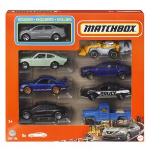 Matchbox - 8 db-os készlet - Kisautók, többféle 144215914 - Mattel
