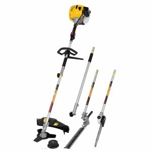 Powerplus POWXG3026 4 az 1-ben multifunkciós kerti gép: fűkasza, sövényvágó, láncfűrész és szegélynyíró - Kerti gép