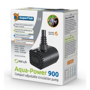 SuperFish | AQUAPOWER 900 | Akváriumi szivattyú - 920 l/h 144220169 - Akvárium vízpumpa