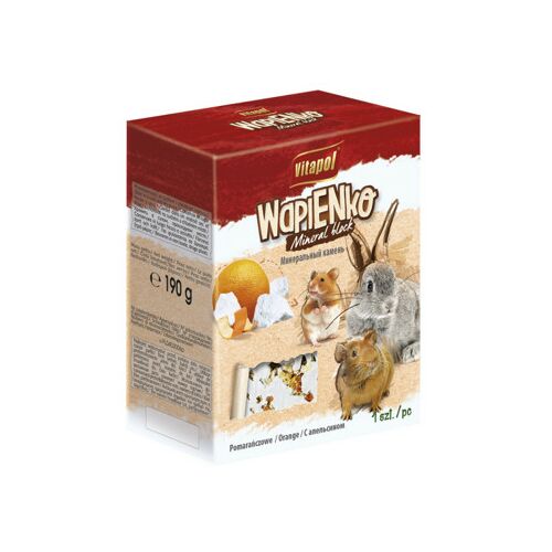 Vitapol Mineral Block | Fogkoptató rágcsálóknak | Narancsos - 40 g