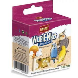 Vitapol Mineral Block | Csőrkoptató díszmadarak részére (narancs) - 35g 144220597 - Csőr- & Karomkoptató