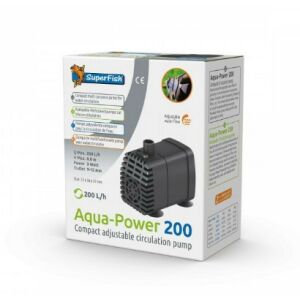 SuperFish | AQUAPOWER 200 | Akváriumi szivattyú - 200 l/h 144220985 - Akvárium vízpumpa