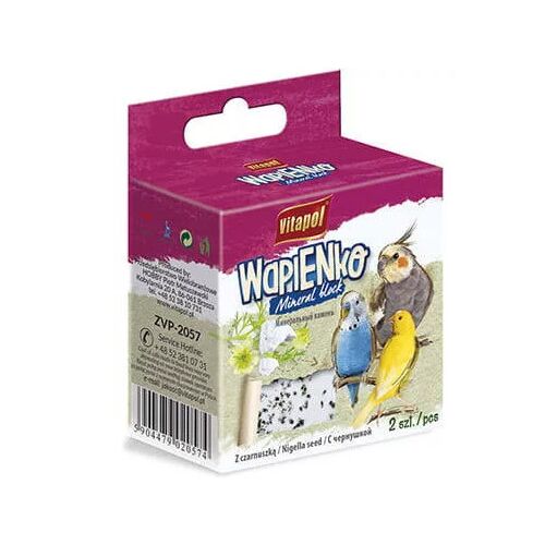 Vitapol Mineral Block | Csőrkoptató díszmadarak részére (négermag) - 35g