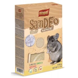 Vitapol Bathing Sand | Csincsilla homok - 1,5 kg 144221098 - Rágcsáló alom