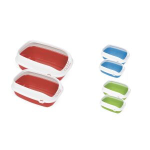 BETA PLUS KICSI MŰANYAG ALOMTÁL - vegyes szín 43x31x16cm 144221899 - Macska alomtálca