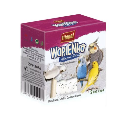 Vitapol Mineral Block | Csőrkoptató díszmadarak részére (kagylóhéj) - 35g 144221911