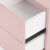 Boxie 2 fiókos fali szekrény 40x40x37 cm pink 144222507