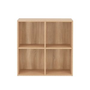 Boxie nyitott fali szekrény 80x80x37 cm sonoma tölgy 144222510 - Faliszekrény