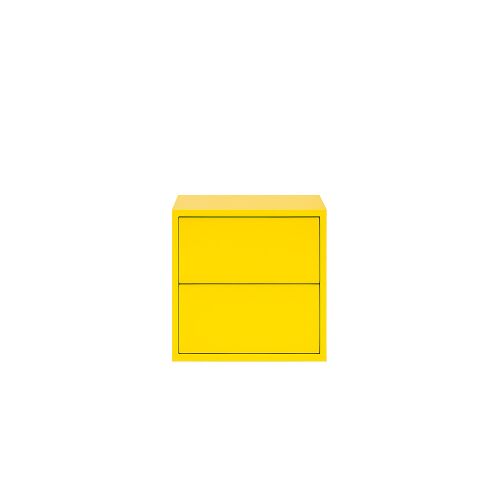 Boxie 2 fiókos fali szekrény 40x40x37 cm sárga 144222903