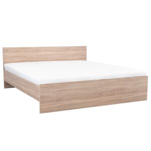 Miami franciaágy ágyneműtartó nélkül 180x200 cm sonoma tölgy-sonoma tölgy 144224153 - Hálószoba bútor