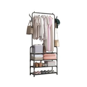 Ruhaállvány LRA-01 fekete 144224212 - Hálószoba bútor