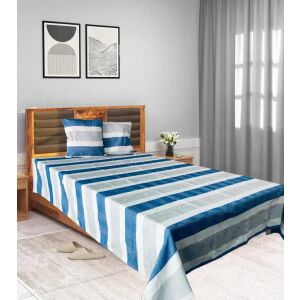 SET CUVERTURA PAT KS 200X220CM ZIA BLUE 144226269 - Cuverturi de pat