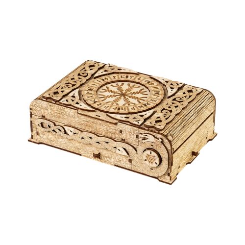 3D Puzzle, Nordische Truhe, WT, Holz, 202 Teile 144226300