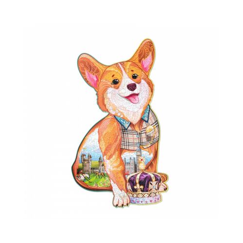 2D Puzzle, Großer Corgi, WT, Holz, 210 Teile 144226335