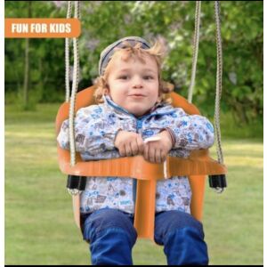 Baba hinta, műanyag, narancssárga 