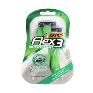 Bic Maszynka do golenia Flex 3 Sensitive 1op.-3szt 144232418 - Borotvapenge