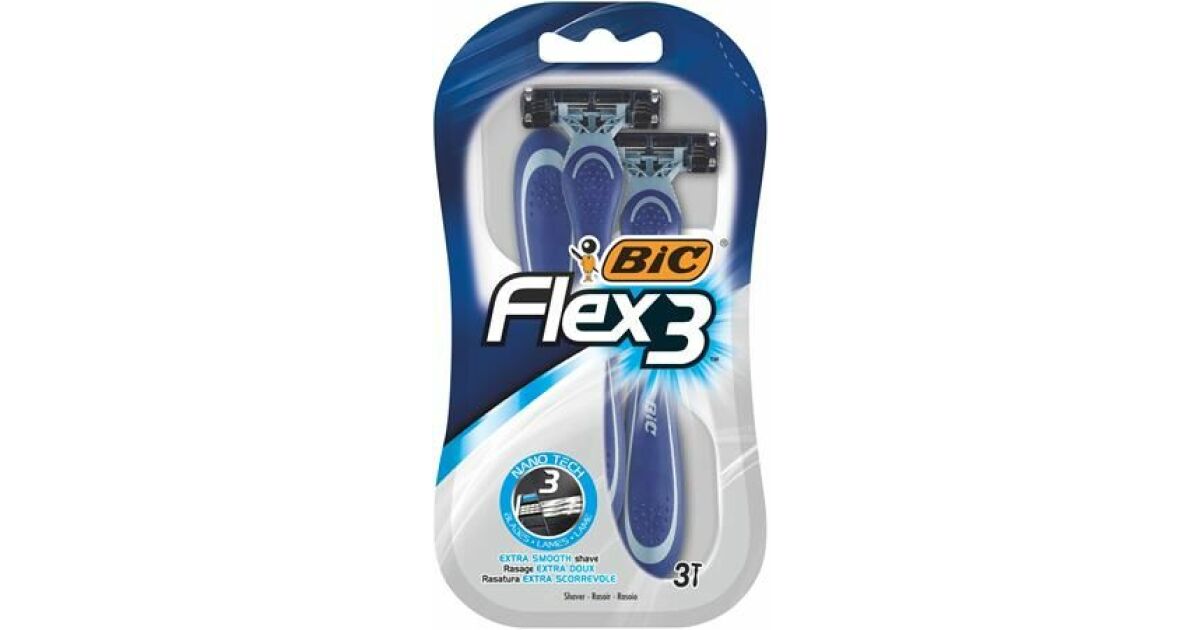 BIC Maszynka do golenia Comfort 3 Flex Blister 3 1op.-3szt 144232435