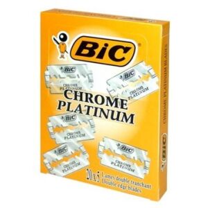 Bic Żyletki Chrome Platinum 1op-20sztx5 144232525 - Borotvapenge