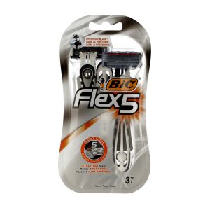 Bic Maszynka do golenia Flex 5 1op.-3szt 144232546 - Borotvapenge