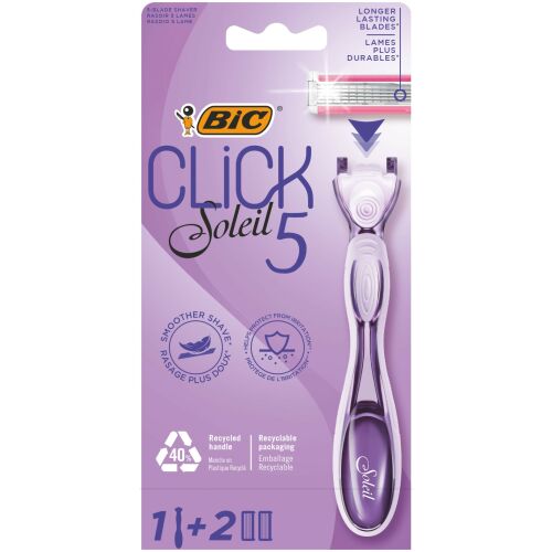 BIC System Click Soleil 5 női borotva 1db 144232900