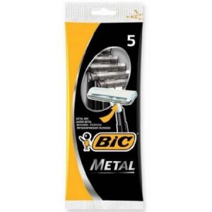 Bic Maszynka do golenia BIC Metal Pouch 5 144233275 - Borotvapenge
