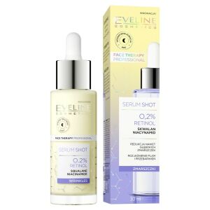 Eveline Face Therapy Professional Serum Shot Kuracja redukująca zmarszczki - 0.2% Retinol 30ml 144233594 - Bőrápolás