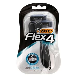 Bic Maszynka do golenia Flex 4 1op.-3szt 144233837 - Borotvapenge