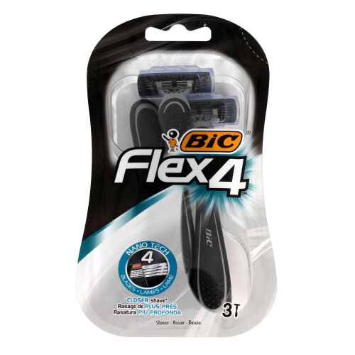 Bic Maszynka do golenia Flex 4 1op.-3szt 144233837