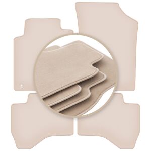 PRÉMIUM bézs színű lábszőnyegek a következő modellekhez: Toyota Aygo I ferdehátú 2005-2014 144237252 - Jármű & Alkatrész