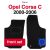 Első autószőnyegek: Opel Corsa C ferdehátú (2000-2006) fekete 157912537