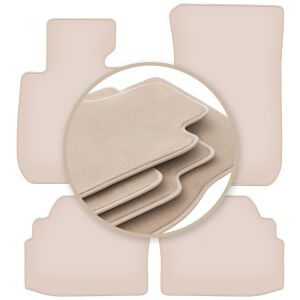 PRÉMIUM bézs színű lábszőnyegek: BMW 3 E92 kupé 2004-2011