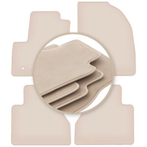 PRÉMIUM bézs színű lábszőnyegek a következő modellekhez: Ford Tourneo Connect kombivan 2013-2017 144301189 - Jármű & Alkatrész