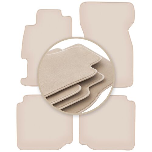 PRÉMIUM bézs színű szőnyegek Rover 600/ 618 / 620 / 623 szedánhoz 1993-1999 144309846