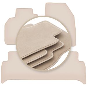 PRÉMIUM bézs színű lábszőnyegek a következő modellekhez: Renault Scenic III kisbusz 2009-2016 144316159 - Jármű & Alkatrész