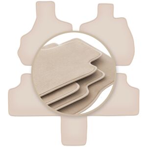 PRÉMIUM bézs színű lábszőnyegek a következő modellekhez: Chrysler Grand Voyager III 7 személyes 2000-2008