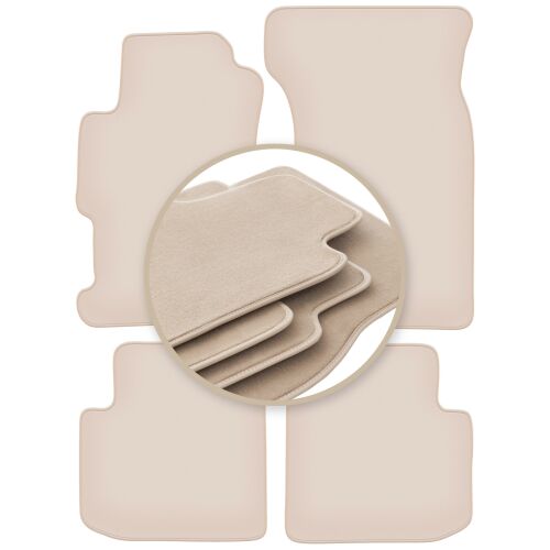 PRÉMIUM bézs színű lábszőnyegek: Honda Accord VI kupé 1998-2002 144330942