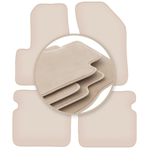 PRÉMIUM bézs színű lábszőnyegek a következő Dodge Avenger szedánhoz: 2007-2015 144333462