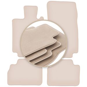 PRÉMIUM bézs színű lábszőnyegek: Mercedes S W220 szedán rövid 1998-2005 144341334 - Jármű & Alkatrész