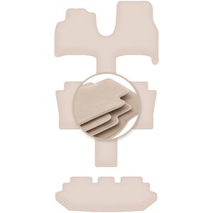 PRÉMIUM bézs színű lábszőnyegek: Citroen C8 7 személyes 2002-2014 144343708 - Autószőnyeg