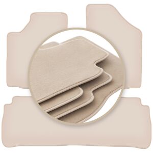 PRÉMIUM bézs színű lábszőnyegek a következőkhöz: Nissan Murano Z50 SUV 2003-2008 144344435 - Jármű & Alkatrész