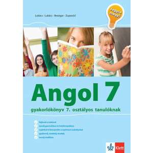 Angol gyakorlókönyv 7 - Jegyre megy - Gyakorlókönyv 7. osztályos tanulóknak 45500257 Gyermek nyelvkönyv