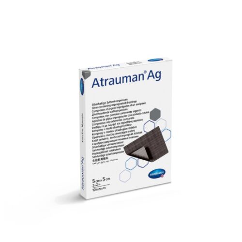 Atrauman® Ag ezüsttartalmú sebfedő 5x5 cm; 1db 144363188