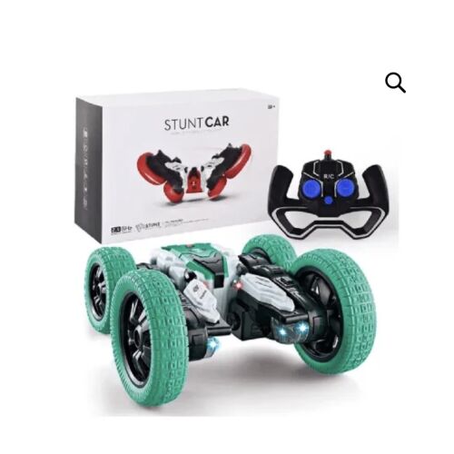 Kaszkadőr autó, 360 forog, LED lámpával, 2.4 Ghz