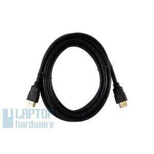 3m HDMI összekötő kábel - Apa/Apa csatlakozóval, fekete színben, 2K felbontás támogatással, éles kép- és tiszta hangátvitelhez TV-hez, monitorhoz és PC-hez 144390764 - HDMI kábel