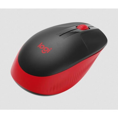 Logitech m190 Vezeték Nélküli Optikai Egér, Fekete-Piros (910-005908) 144391485
