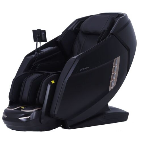 iRest SL-A663 Fekete masszázsfotel DualCore Premium 4D+ technológiával