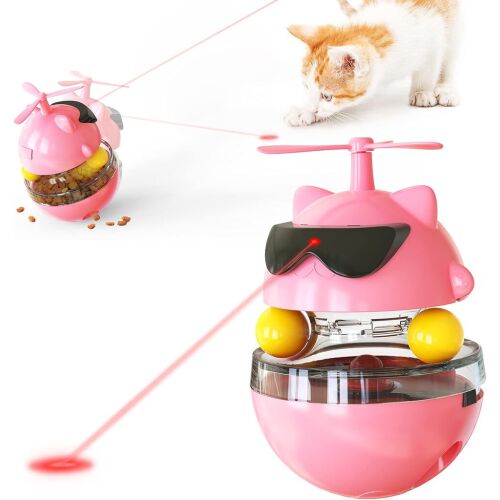 Interaktív macskajáték etetővel - Multifunkcionális elektromos játék macskáknak 144401966